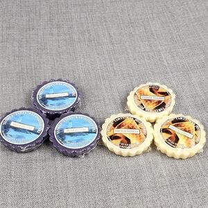 Yankee Candle Tarts Lot of 6. 3 French Vanilla 3 Midnight Cove.